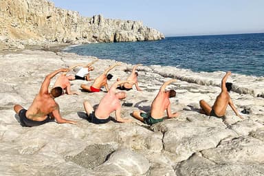 8 Day Spiritual Men's Yoga Retreat in Crete, Greece